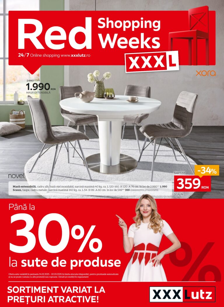Cum să economisești la XXXLutz — Mobilier și decorațiuni 2026